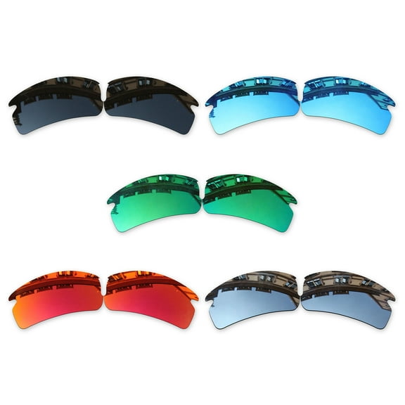 Vonxyz 5 Pack Polarized Replacement Lenses for Oakley Flak 2.0 OO9295 Sunglasses