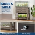 thumbnail image 5 of Heavy Duty 20-29 Gallon Aquarium Stand with Charging Station, Magnetic Doors, 5 of 6