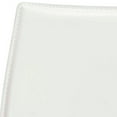thumbnail image 3 of Safavieh Aidan Dining Side Chairs - White Vinyl - Set of 2, 3 of 5