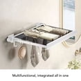 thumbnail image 3 of Séchoir à Linge Pliable Rétractable en Aluminium pour Balcon, Fenêtre Intérieure, 3 of 7