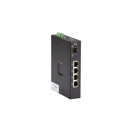UPC: 0822088079576 | BLACK BOX LIE401A GIGABIT ETHERNET (1000-MBPS) EXTREME TEMPERATURE POE SWITCH – (4) 10/100/1000-MB