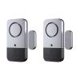 thumbnail image 4 of Detectores de puerta abierta/cerrada Timbre magnético 120dB Alarma de ventana de puerta (2 piezas) Ndcxsfigh Para estrenar, 4 of 6