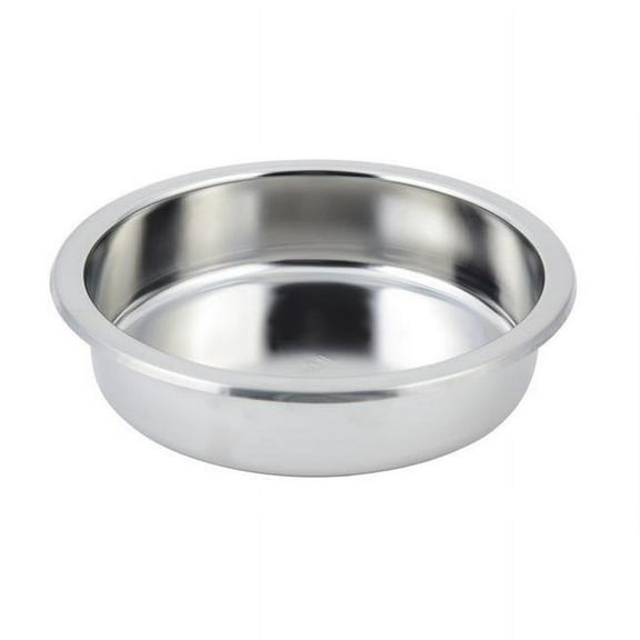 Bon Chef 12021 10.75 in. dia Stainless Steel Round Food Pan for Petite Chafers