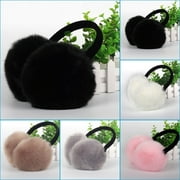 Furry Winter Earmuff Soft Warm Ear Muffs Winter Cold Weather Ear Warmer Outdoor Ear Covers for Women Girls