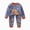 A1-Grey, variant on Toddler Boy Clothes Baby Autumn Winter Outfit Long Sleeve T-Shirt Tops Casual Pants 2Pcs Clothing Set Cartoon Print 2PCS Set For 1t 2t 3t 4t 5t 6t Short Sets,4-5 Years