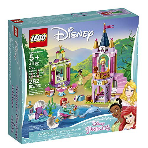 Ariel and Tiana’s Royal Celebration 41162 Building Kit New 2019 LEGO Disney Aurora 282 Pieces
