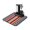 White-307, variant on Boho Chic Absorbent Dish Drying Mat, Leak-Proof Coffee Bar Mat with Vintage Tribal Patterns, Non-Slip Kitchen Counter Mat