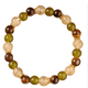 thumbnail image 2 of Riqueza Pulsera Piedra Natural Unisex Joyería para Hombres Mujeres Estilo Boho Ajustable Pulsera de cuentas para el uso diario, 2 of 4