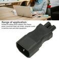 thumbnail image 4 of IEC320 C14 To IEC320 C5 Power Adapter, IEC320 C14 To IEC320 C5 Adapter 4pcs 2500W Rated Power Copper And PVC  For PDU Chassis Power Supply For Printer, 4 of 8