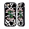 thumbnail image 1 of Head Case Designs Officially Licensed Riverdale South Side Serpents Cow Logo Hybrid Case Compatible with Apple iPhone 7 / 8 / SE 2020 & 2022, 1 of 7