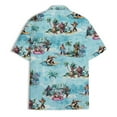 thumbnail image 4 of Retro Hawaii Beach Bigfoot Hawaiian Shirt For Men Summer Vacation Mens Hawaiian Shirts Short Sleeve Button Down Shirt Men, 4 of 7