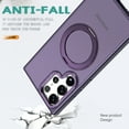 thumbnail image 3 of For Samsung Galaxy S23 Ultra Case, Military Grade Shockproof Compatible with Magsafe Rotating Stand Bumper Drop Protection Phone Case Cover for Samsung Galaxy S23 Ultra, Purple, 3 of 6