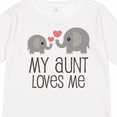 thumbnail image 4 of Inktastic My Aunt Loves Me Boys or Girls Long Sleeve Toddler T-Shirt, 4 of 5