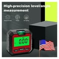 thumbnail image 4 of Inclinomètre Numérique Magnétique LCD Rouge Jauge d'Angle Protracteur, Mesure Précise, 4 of 6