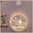 thumbnail image 1 of EIMELI Santa Claus Window Lights Add Great Christmas Vibe for Flat Dormitory Decoration, 1 of 2