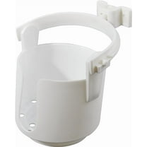 Attwood Marine 116314 4 x 4.37 in. White Plastic Gimballed Drink Holder