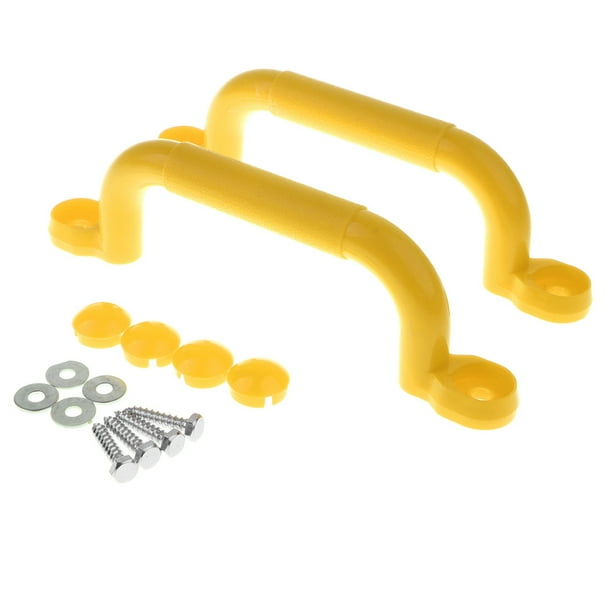 1 Par Sunnimix Manijas Antideslizante de Seguridad Juguete con asas antideslizantes de seguridad Amarillo