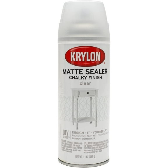 Krylon K04117000 12 Oz Clear Sealer For Chalky Finish Spray Paint