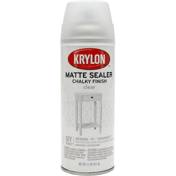 Krylon K04117000 12 Oz Clear Sealer For Chalky Finish Spray Paint