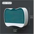 thumbnail image 4 of 2 Piezas Porta Jabonera Plegable con Drenaje, Soporte para Jabón en Barra sin Taladrar para Montar en la Pared Útil para Duchas, Baños, Cocinas, Soporte de Bandeja de Plástico para S, 4 of 5