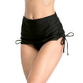 thumbnail image 3 of BeautyIn Women's Drawstring Swim Skirt Swimsuit High WaistBikini Bottom, 3 of 7
