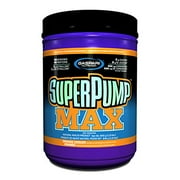 Gaspari Nutrition Super Pump Max, Pre Workout Supplement 40 Servings, Non-Habit-Forming, Sustained Energy & Nitric Oxide Booster Supports Muscle Growth, Recovery & Replen'shes Electroly