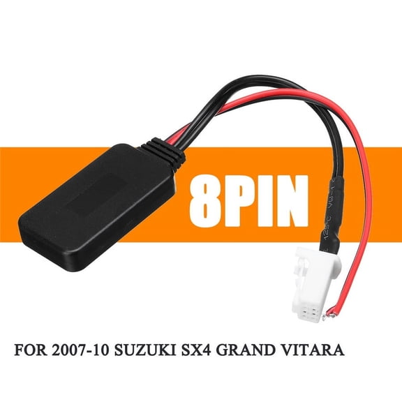 Furulu 12V Bluetooth Adapter Aux Cable for Suzuki SX4 for Grand for Vitara 2007-2010