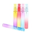 thumbnail image 5 of 5x Empty 4/8mL Refillable Fragrance Bottles Perfume Scent Vials w/ Caps for Traveling Dating Party - Multicolor, 10 cm, 5 of 7
