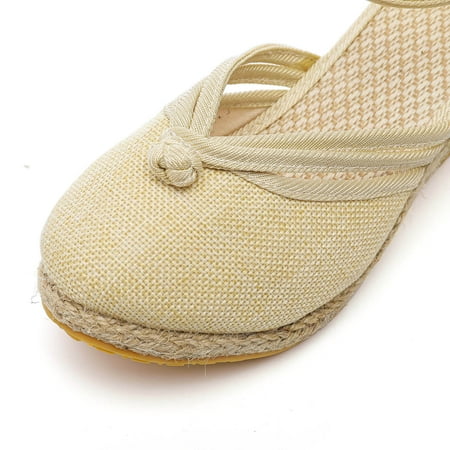 

CAICJ98 Walking Shoes Women Women s Rhinestone Flat Sandals Cute Jeweled Sandals Gem Shining Dressy Summer Wedding Sandals Flip Flops Flat Thong for Women Beige