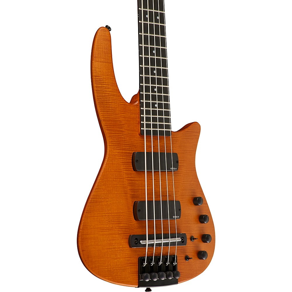 NS Design CR5 RADIUS Bass Guitar Satin Amber