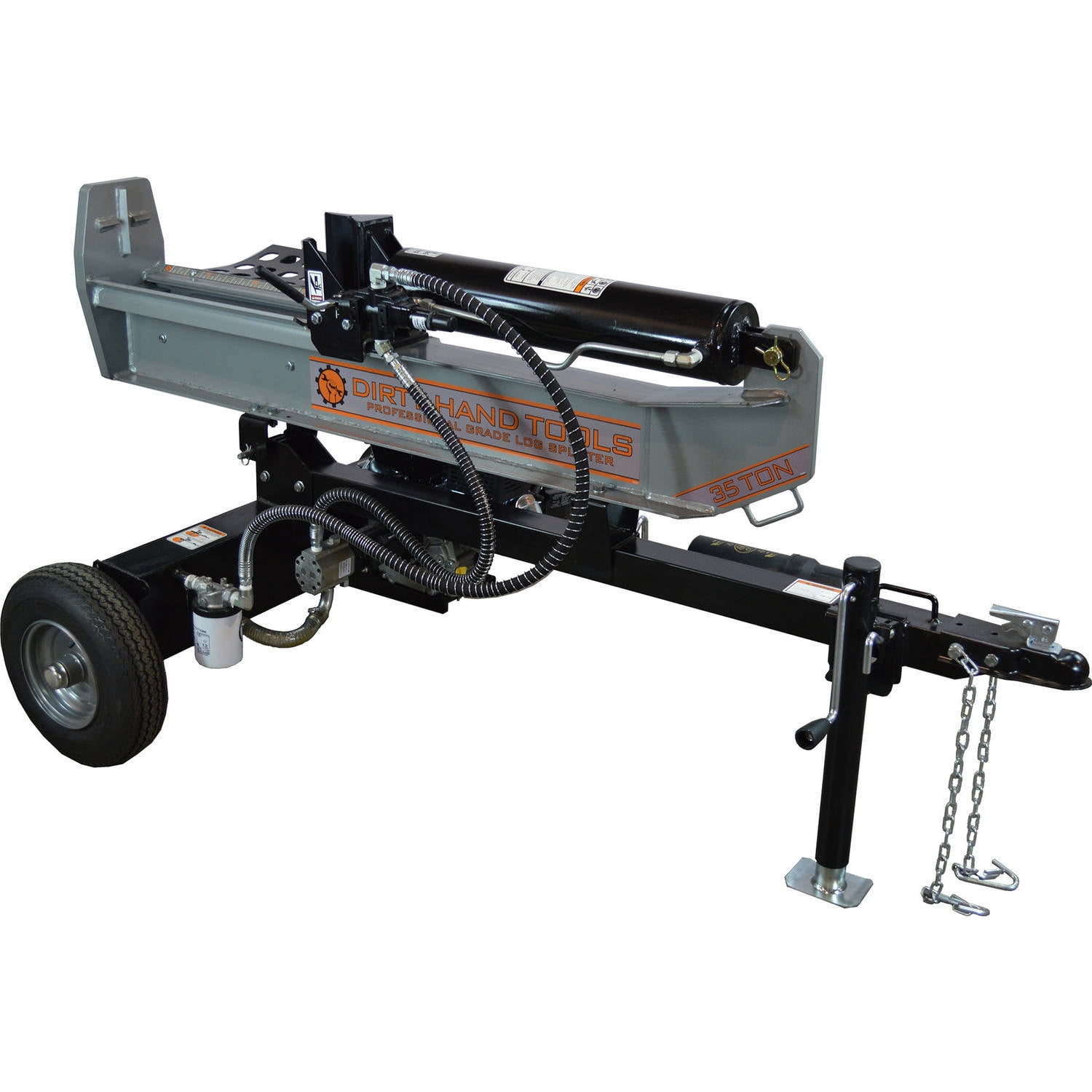 Dirty Hand Tools 35 Ton Horizontal Vertical Log Splitter, Kohler Engine by FrictionlessWorld LLC