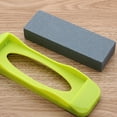 thumbnail image 5 of Rkxzt Double-Sided Sharpening Stone, Non-Slip Knife Sharpener with Base, Kitchen Polishing & Grinding Tool, Knife Maintenance for Household & Professional Use, 5 of 7