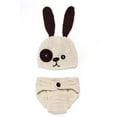 thumbnail image 1 of Lovely Newborn Boys Girls Baby Photo Shoot Props Outfits Pants White Dog Hat, 1 of 7