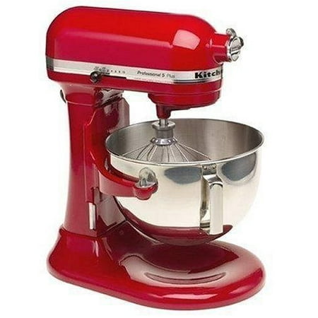 Professional Food Mixers - KitchenAid R-KV25G0XER PROFESSIONAL 5 PLUS STAND MIXER 5-QUART METAL EMPIRE RED (Certified Refurbished)