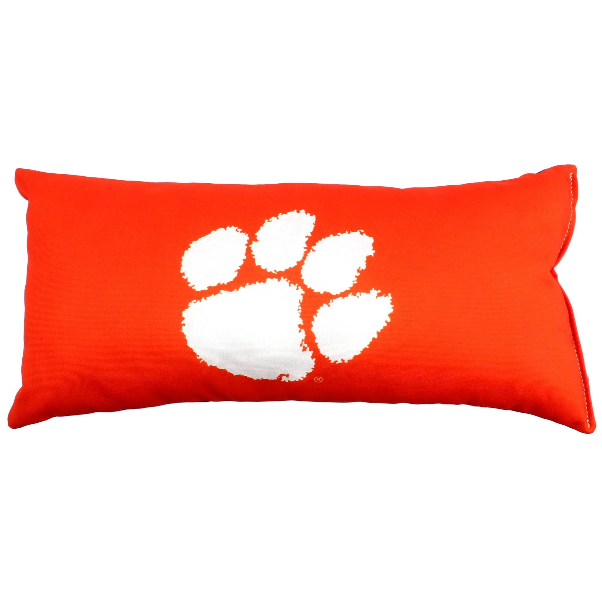 College Covers 16 x 6 Clemson Tigers Polyester Bolster Pillow Walmart