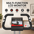 thumbnail image 3 of USLIM Foldable 5-in-1 Exercise Bike with Arm Resistance Bands, 16-Level Magnetic Resistance Stationary Bike for Home Workout, 300 lbs Capacity, 3 of 7
