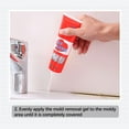 thumbnail image 4 of Mold Remover Gel,Wall Tile Glass Sealant Washing Machine Rubber Ring Mildew Remover,Biological Enzyme Formula Non-toxic Odorless,Surface Gel No Dripping,Works on Wood Metal Plastic, 4 of 6