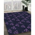 thumbnail image 2 of Ahgly Company Indoor Rectangle Patterned Midnight Gray Area Rugs, 4' x 6', 2 of 6