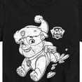 thumbnail image 3 of Paw Patrol - Rubble Santa Hat - Toddler And Youth Short Sleeve Graphic T-Shirt, 3 of 6