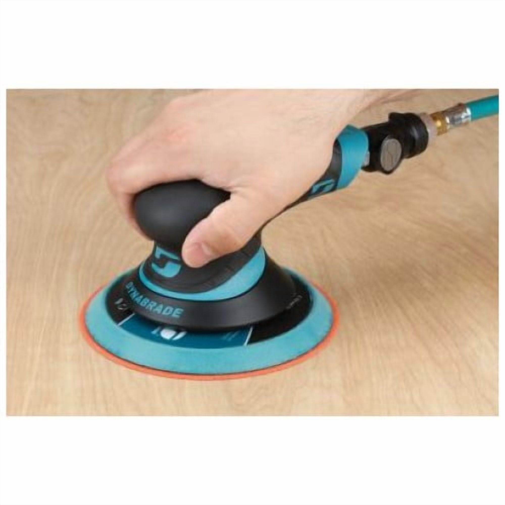 Dynabrade Air Random Orbital Sander,0.3 HP,Pad 6" X61