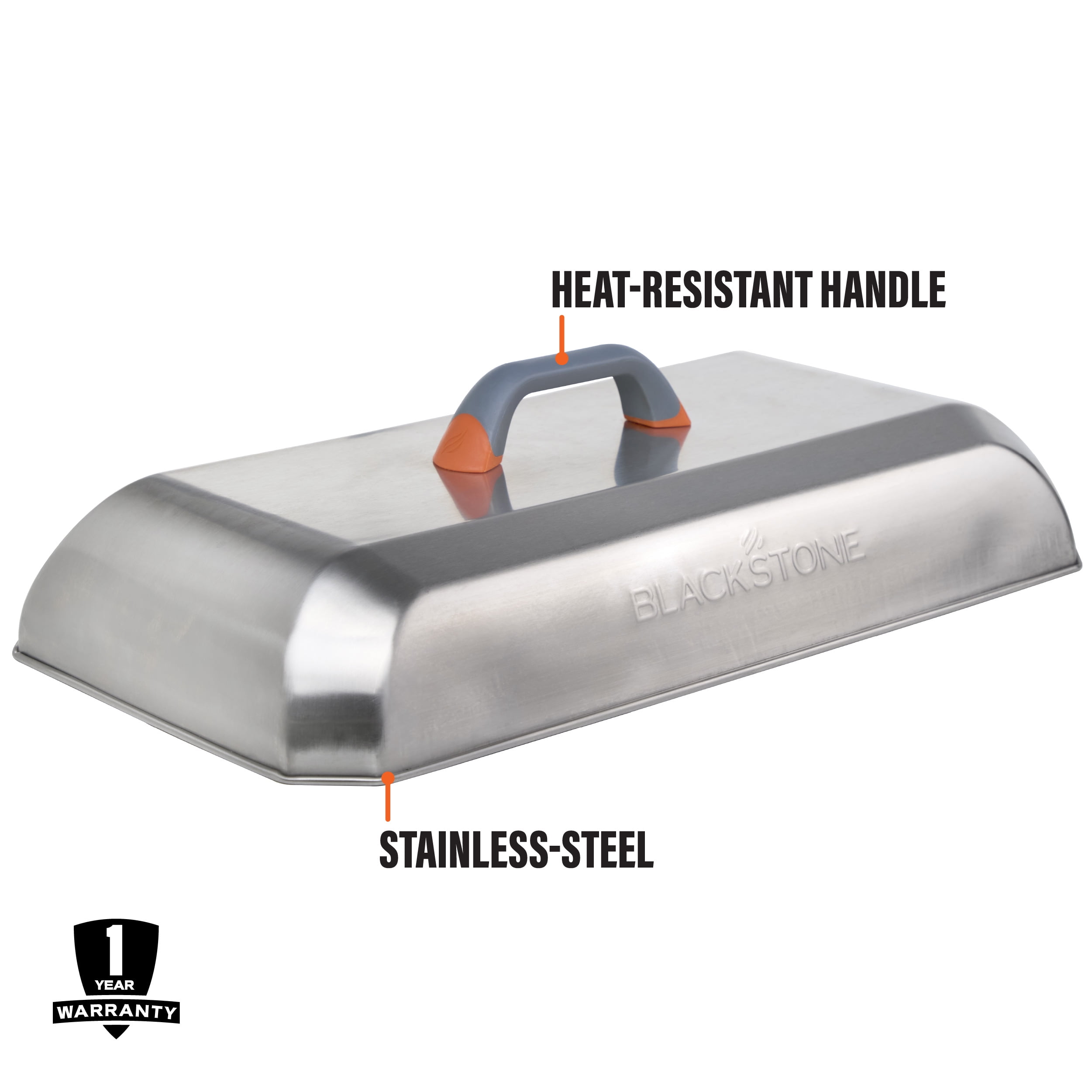 Blackstone XL Pro Series Stainless Steel Rectangle Basting Cover