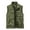 Army Green Tops for Men, variant on Men's Summer Outdoor Vest Lightweight Breathable Sleeveless Jacket Travel Quick Dry Hiking Vest with Multi Pockets
