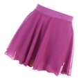 thumbnail image 3 of Short de Protection Rembourré 3D avec Jupe pour Filles Patinage Entraînement Compétition - Rouge Rose, S S, 3 of 9