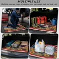 thumbnail image 3 of DISNIMO Rooster Sunflower Print Heavy Duty Cargo Liner American Flag Printed All Weather Car Trunk Mat with Non-Slip Backing Machine Washable Dog Seat Cover Fits for SUV Truck Sedan, 3 of 7