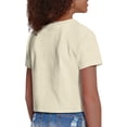 thumbnail image 5 of Uourmeti Bee Crewneck Short Sleeve T-Shirt for Girls 12.14 Flower Casual Short Crop Top Summer Loose Fit Athletic Pullover Tops, 5 of 6