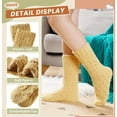 thumbnail image 4 of Holzlrgus Womens Fuzzy Socks Soft Cozy Fluffy Slipper Socks Winter Warm Plush Sleeping Christmas Socks, 4 of 6