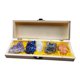 thumbnail image 1 of Piedras de cristal Tumbling Cabbing Wire Wrapping Stress Caja de de roja Piedras de relajación Zulema Muestra de mineral, 1 of 6