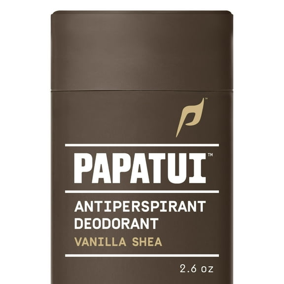 Papatui Triple Action Complex 48-Hour Men's Antiperspirant and Deodorant, Vanilla Shea, 2.6 oz