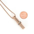thumbnail image 4 of Anavia Rose Gold Together Forever Ring Cylinder Ashes Container Cremation Jewelry for Ashes Memorial Necklace, 4 of 8
