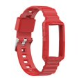 thumbnail image 2 of Correas de reloj de silicona impermeable , liviana, suave, a prueba de sudor, para Charge5 / 4 / 4SE / 3 / Fitness rojo Soledad Pulsera de correa de reloj, 2 of 10